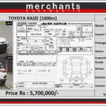 TOYOTA RAIZE G-AWD photo 7